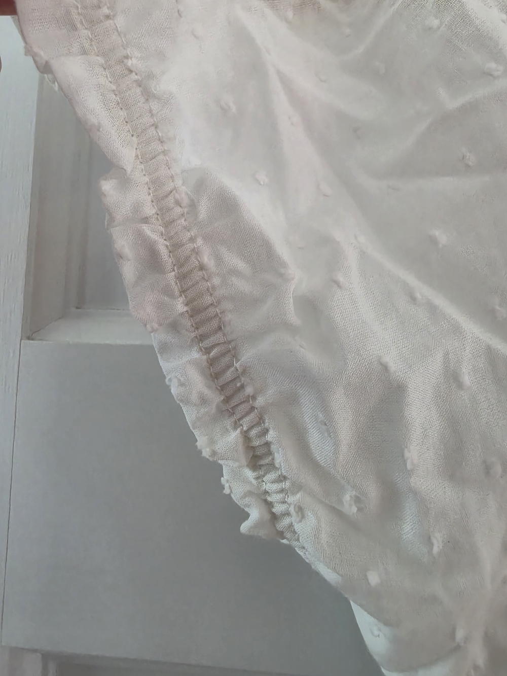 Betsey Johnson White Cotton Ruffled Maxi Dress - Picture 5 of 8